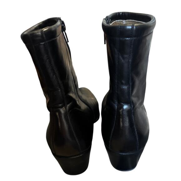 Vintage Stuart Mastrototami Handmade Italian Leather Boots Women’s Size 10.5 M - Picture 2 of 7